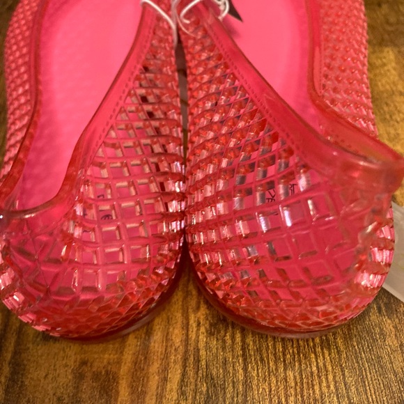 Women's Isabella Jelly Flats - Wild Fable Light Pink Size 11 new - Picture 3 of 5